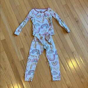 Carter's Multicolor Rainbow Kids Pajama Set